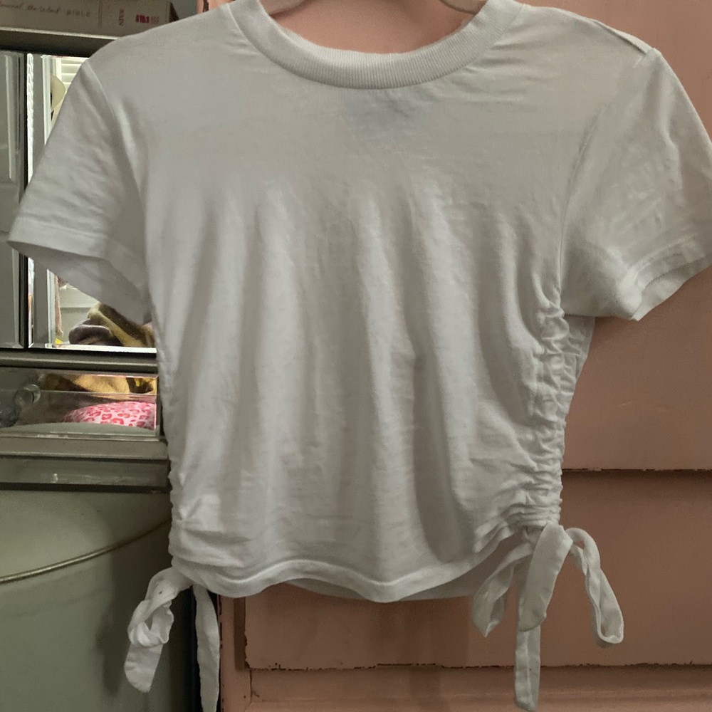 Urban outfitters adjustable tie crop top